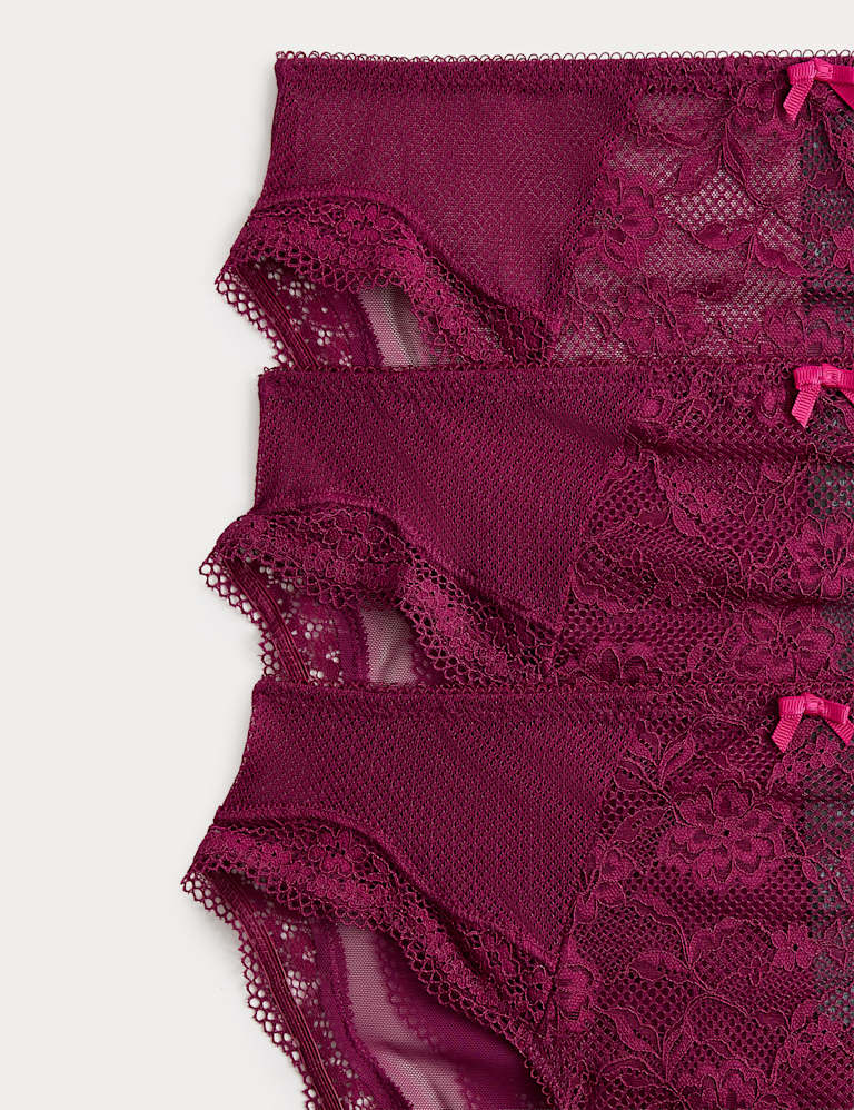 Jasmine Lace Wired Plunge Bra Set F-H 5 of 6
