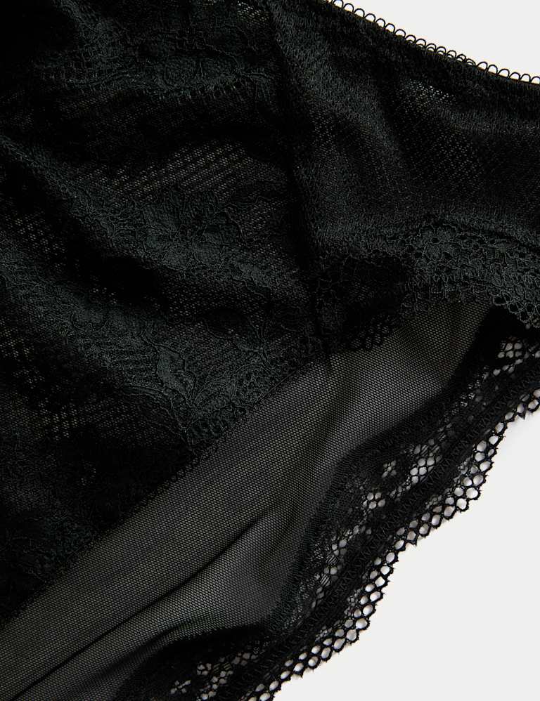 Jasmine Lace Wired Plunge Bra Set A-E 5 of 6