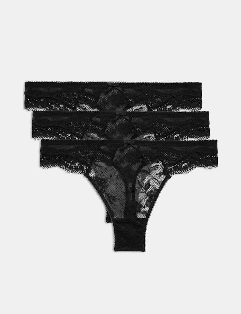 Jasmine Lace Non Wired Plunge Bra Set A-E 1 of 5