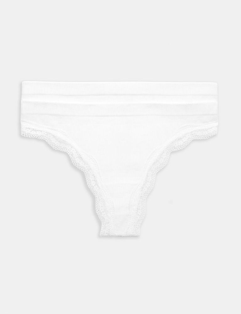Jasmine Lace Seamfree Non Wired Plunge Bra Set A-E 1 of 6