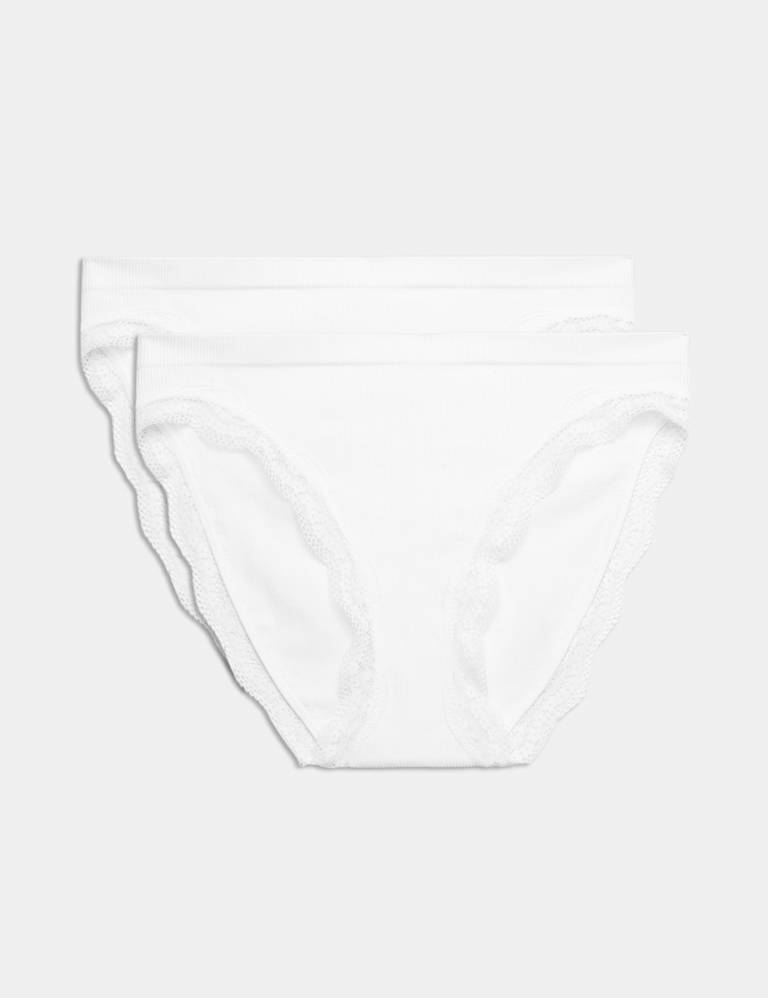 Jasmine Lace Non Wired Seamfree Crop Top Set 1 of 6