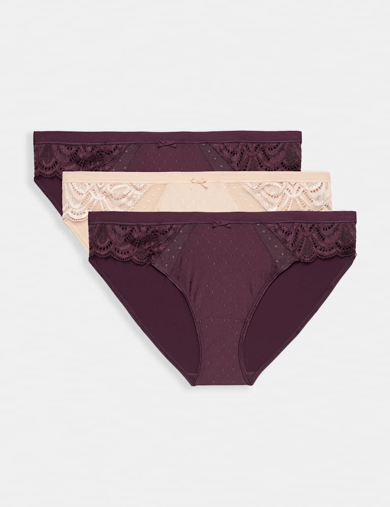 Amelia Lace Wired Full Cup Bra Set A-E 1 of 6
