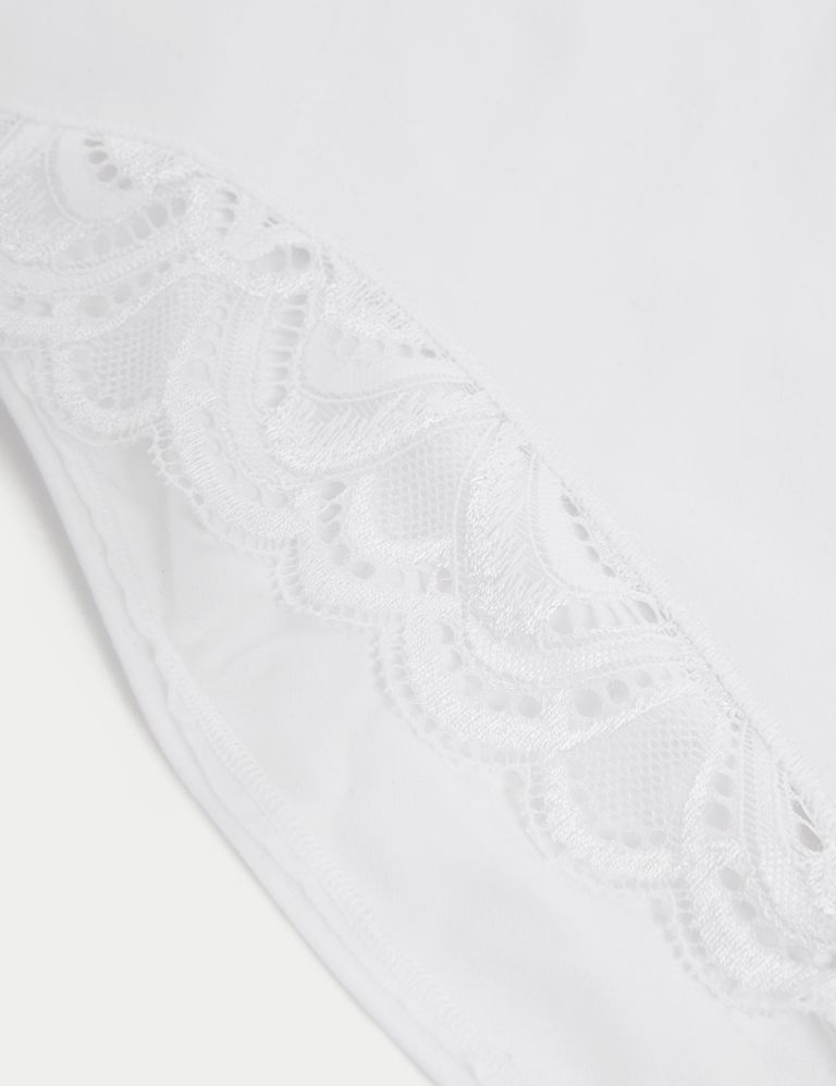 Amelia Lace Non Wired Full Cup Bra Set A-E 5 of 6