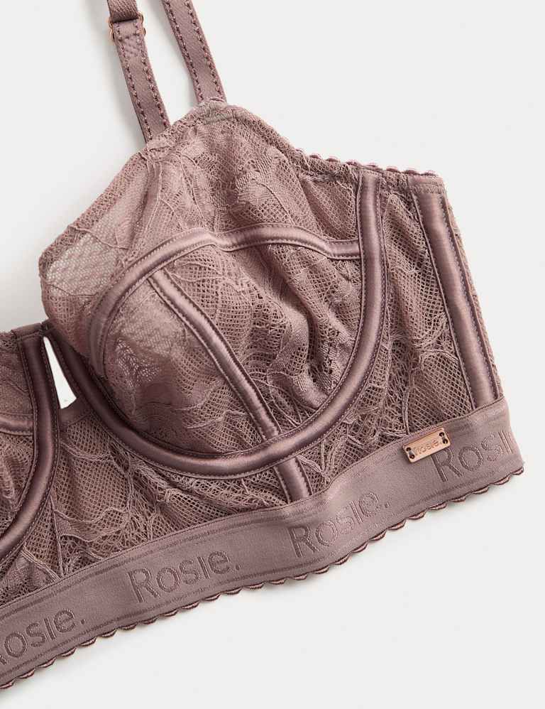 Lacewear Wired Longline Balcony Bra Set A-E 4 of 6