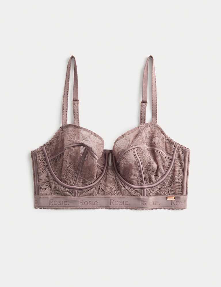 Lacewear Wired Longline Balcony Bra Set A-E 2 of 6