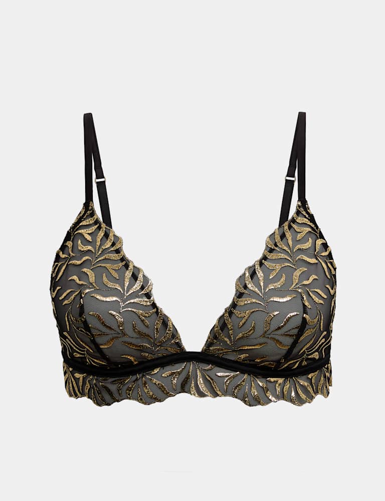 Enigma Embroidery Bralette Set 2 of 6