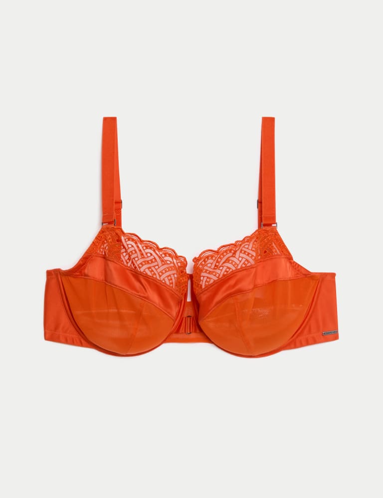 Belize Embroidery Wired Balcony Bra (F-H) | Autograph | M&S
