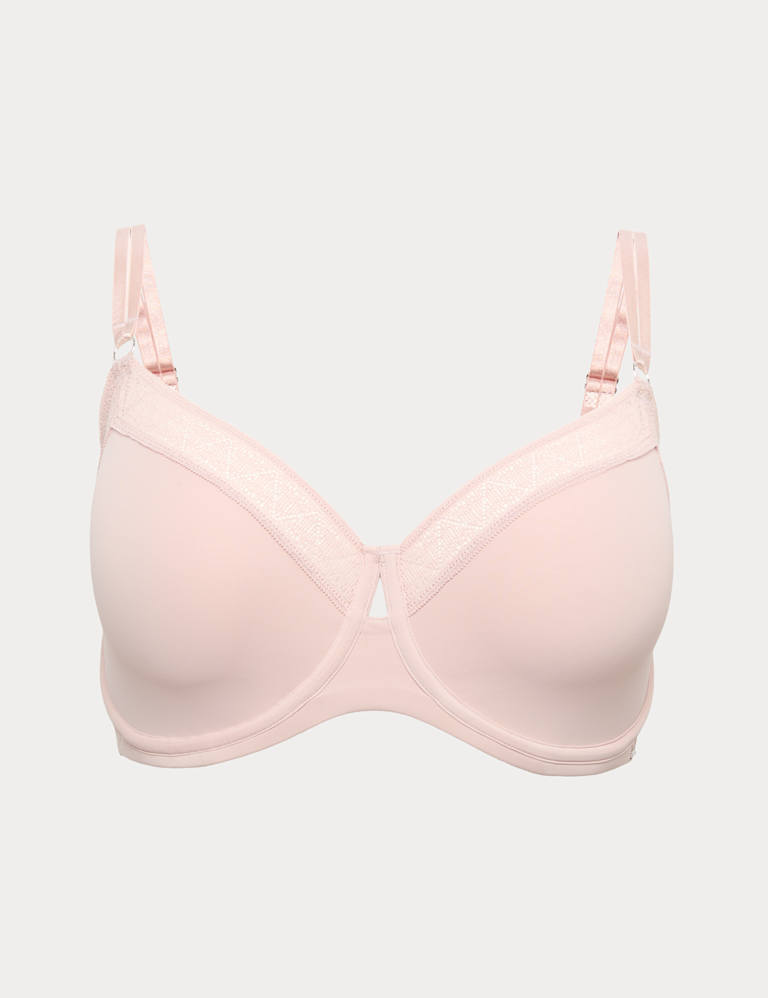 Boston Microfibre Wired Minimiser Bra Set C-G 2 of 6