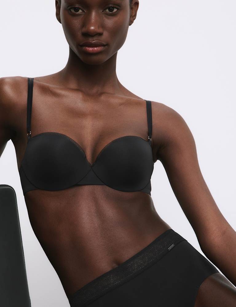 Boston Microfibre Wired Push Up Balcony Bra Set 1 of 6