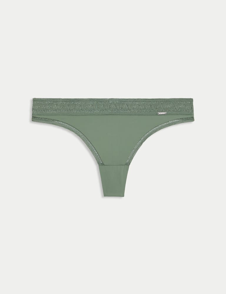 Boston Microfibre Lace Trim Wired PlungeBra Set 3 of 6