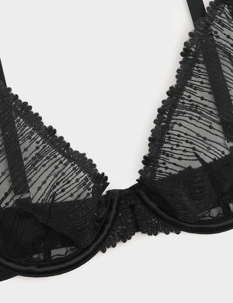 Florence Embroidery Wired Plunge Bra Set A-E 4 of 6
