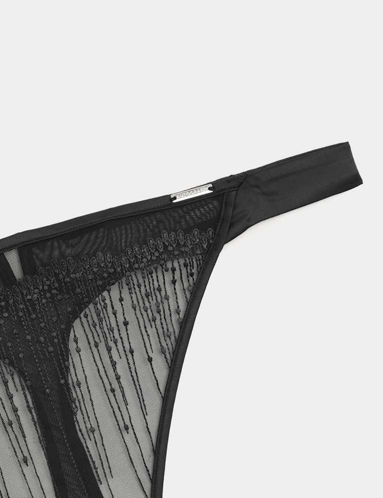 Florence Embroidery Wired Plunge Bra Set F-H 6 of 6