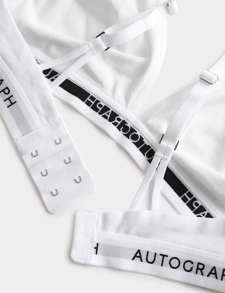 Lille Supima™ Cotton Non Wired Bralette Set A-E 6 of 6