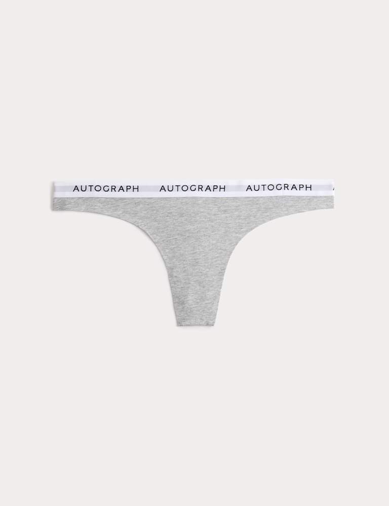 Lille Supima™ Cotton Non Wired Plunge Bra Set A-E 3 of 6