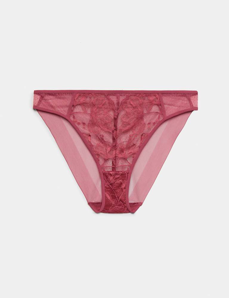 Savannah Lace Wired Plunge Bra Set A-E 3 of 6