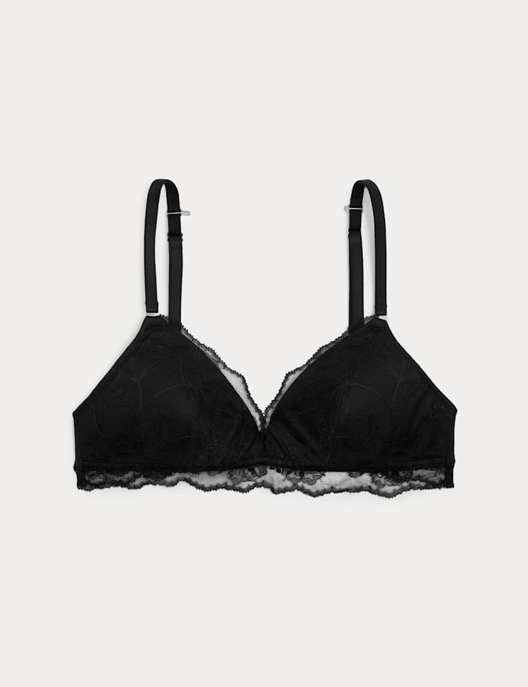 Savannah Lace Non Wired Plunge Bra Set A-E 2 of 6