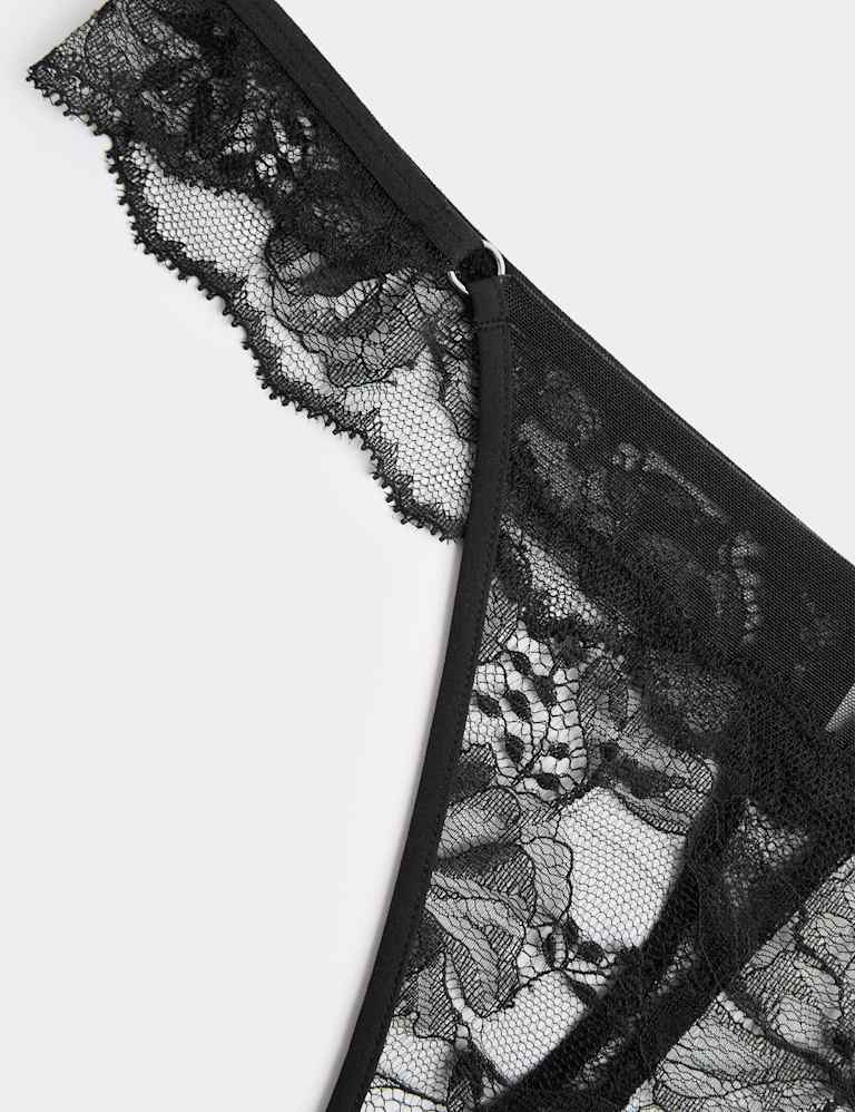 Savannah Lace Wired Plunge Bra Set A-E 5 of 6