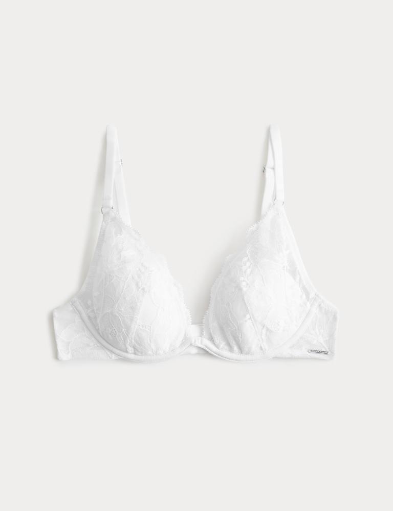 Savannah Lace Wired Plunge Bra Set A-E 2 of 6
