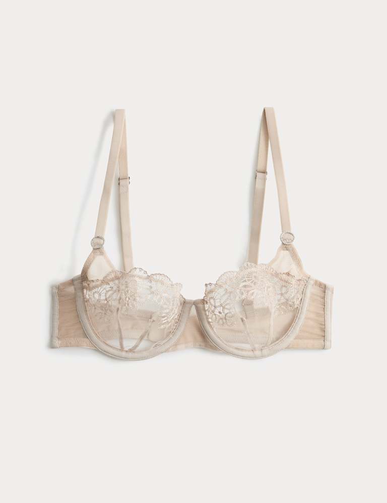 Seoul Embroidery Mesh Suspender Set 2 of 6