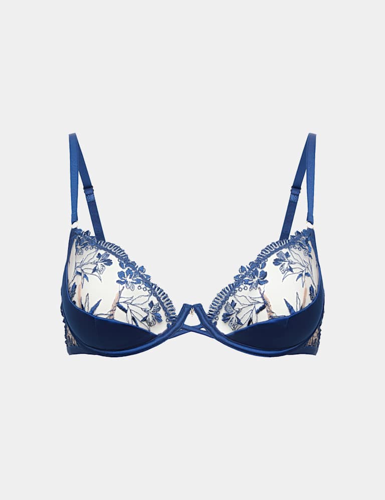Alessia Embroidery Wired Balcony Bra Set A-E 2 of 6