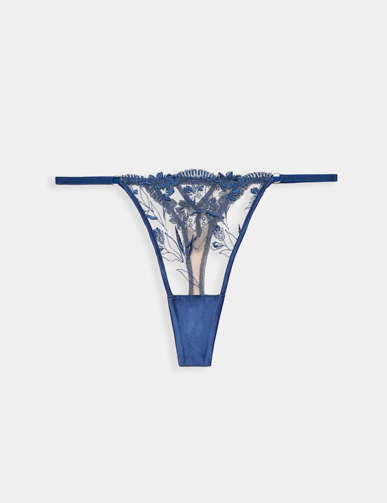 Alessia Embroidery Wired Balcony Bra Set A-E 3 of 6