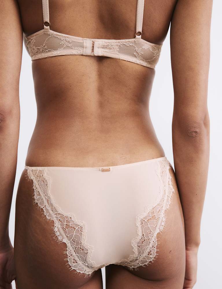 Nolana Lace Wired Plunge Bra Set A-E 5 of 6