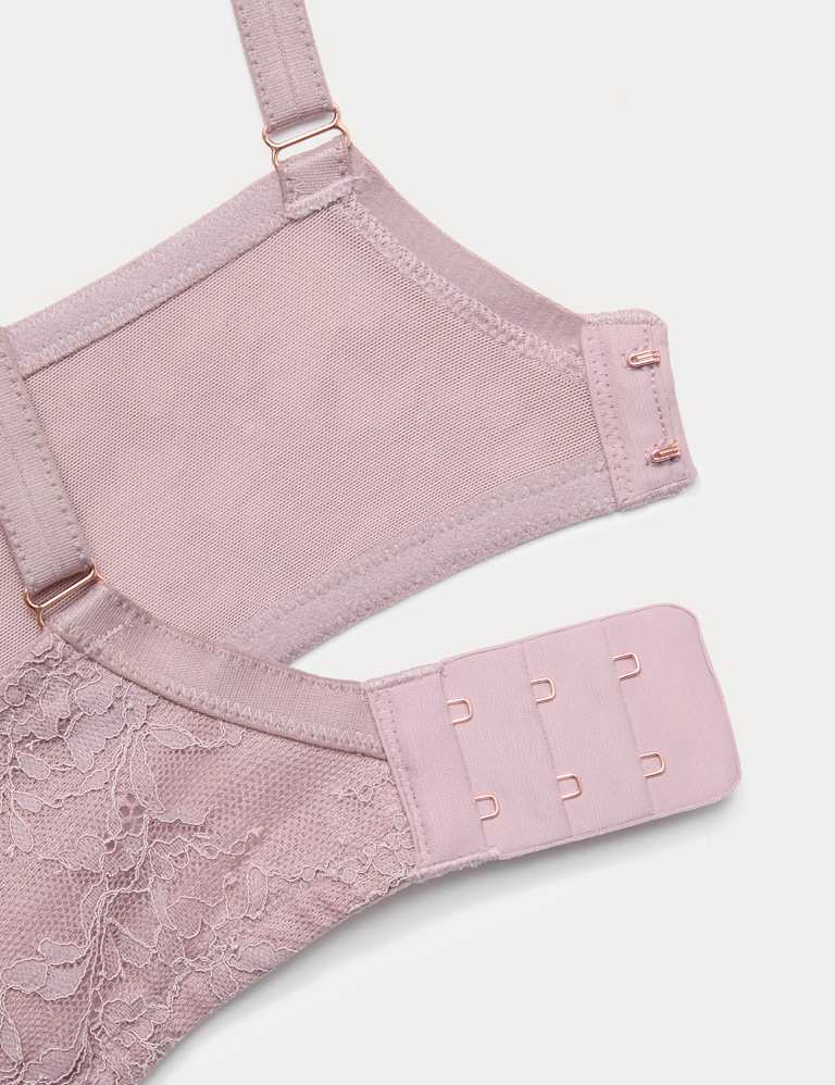 Nolana Lace Wired Balcony Bra Set F-H 6 of 6