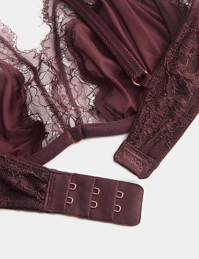 Nolana Lace Wired Plunge Bra Set A-E 6 of 6