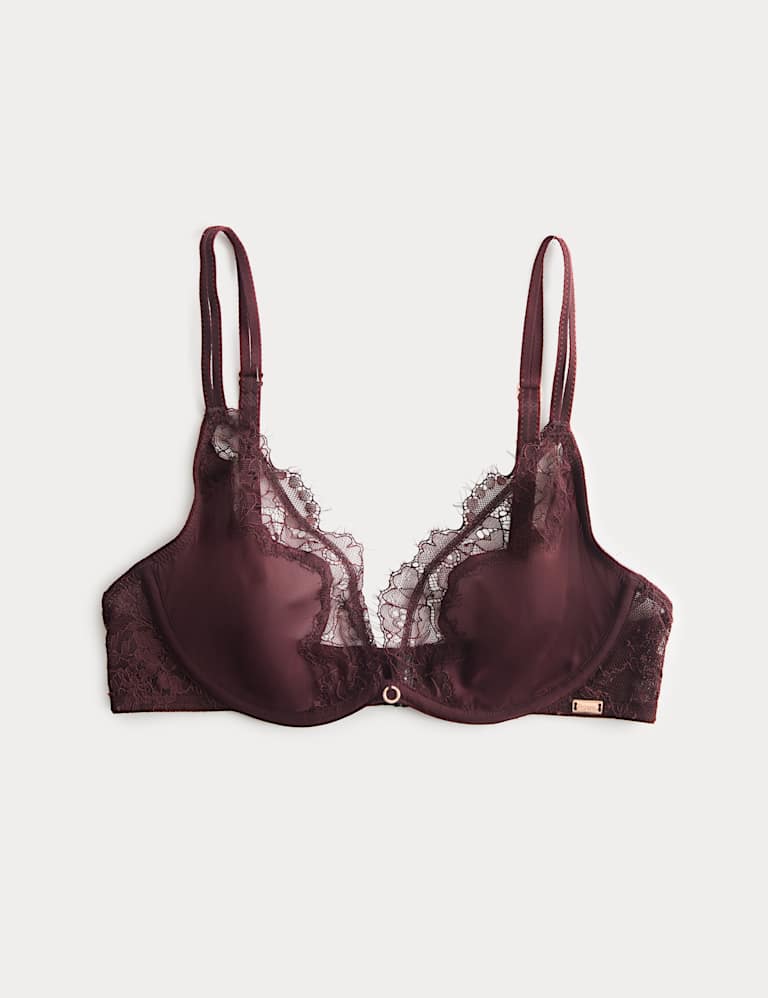 Nolana Lace Wired Plunge Bra Set A-E 2 of 6