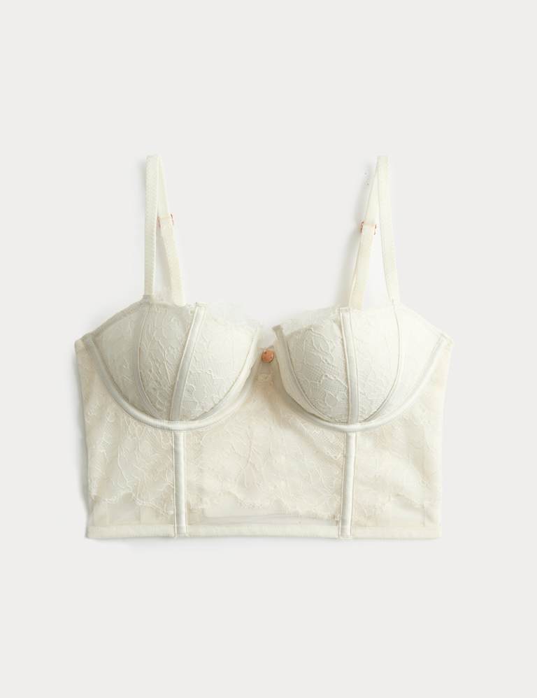 Forget Me Not Lace Balconette Corset Set A-DD 2 of 6