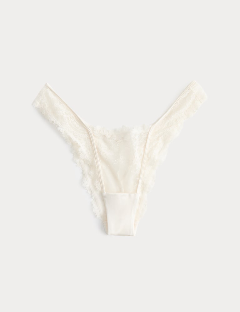 Lace Double Boost Push-Up Plunge Bra Set A-D 3 of 6