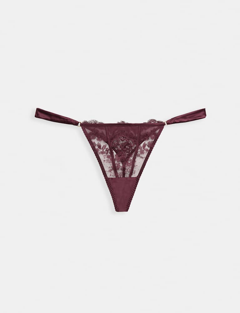 Stella Lace Wired Plunge Bra Set A-E 3 of 6