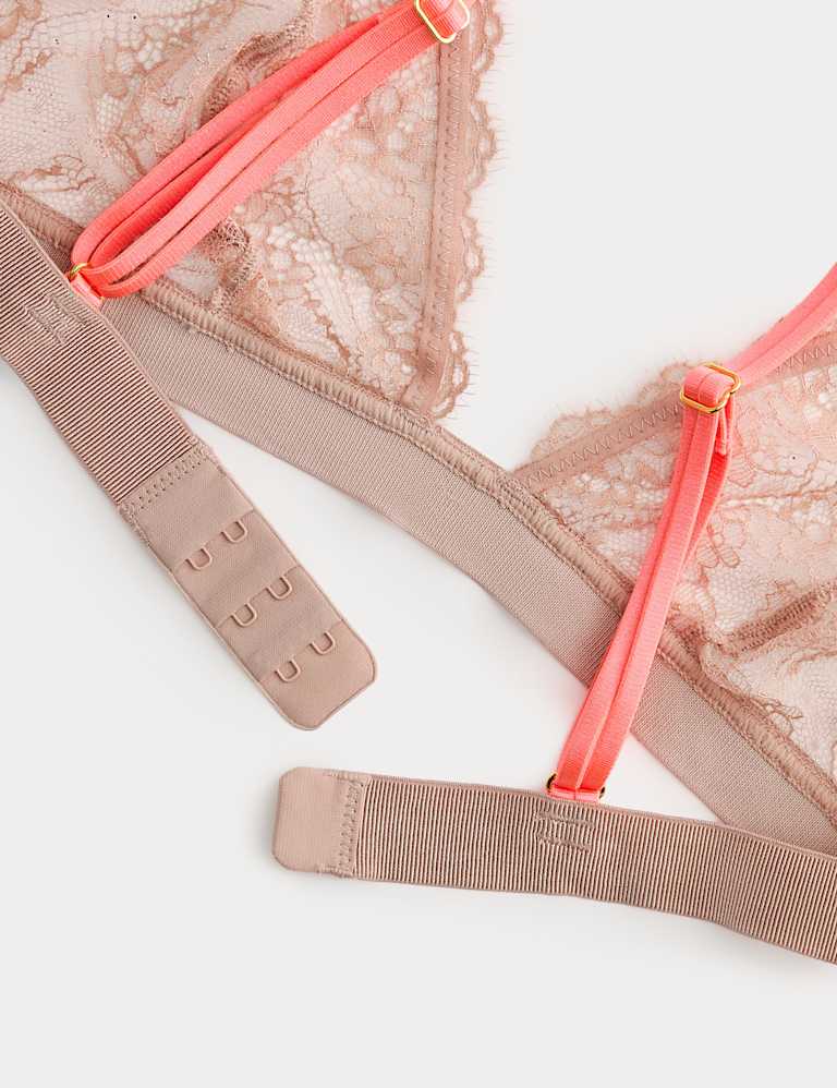 Ida Lace Non Wired Bralette Set A-E 6 of 6