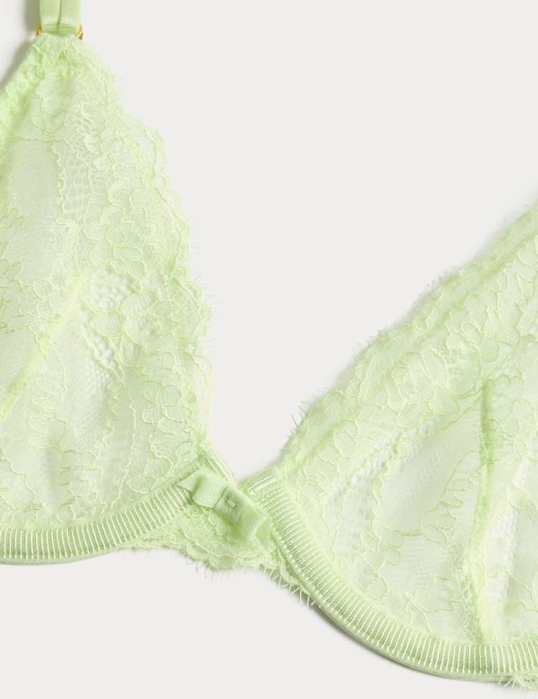 Ida Lace Wired Plunge Bra Set A-E 4 of 6