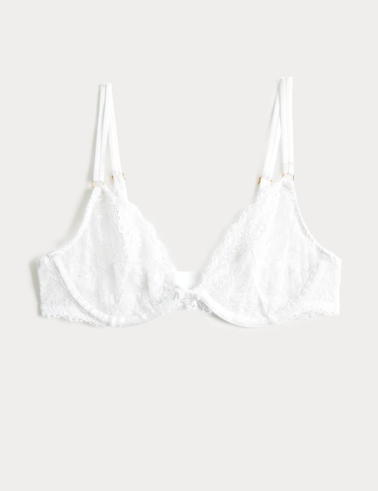 Ida Lace Wired Plunge Bra Set A-E 2 of 6