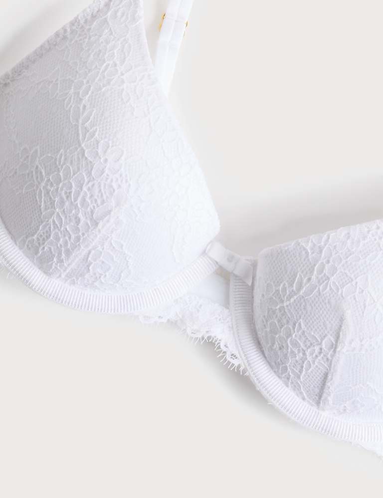 Ida Lace Wired Demi Cup Bra Set A-E 4 of 6