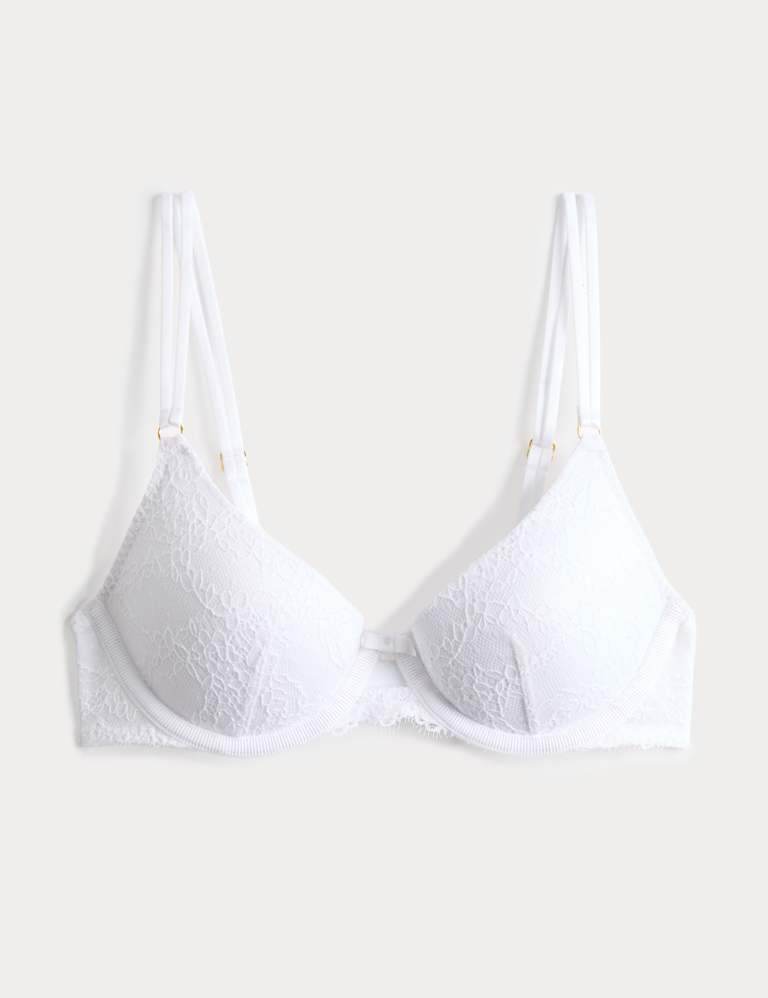 Ida Lace Wired Demi Cup Bra Set A-E 2 of 6