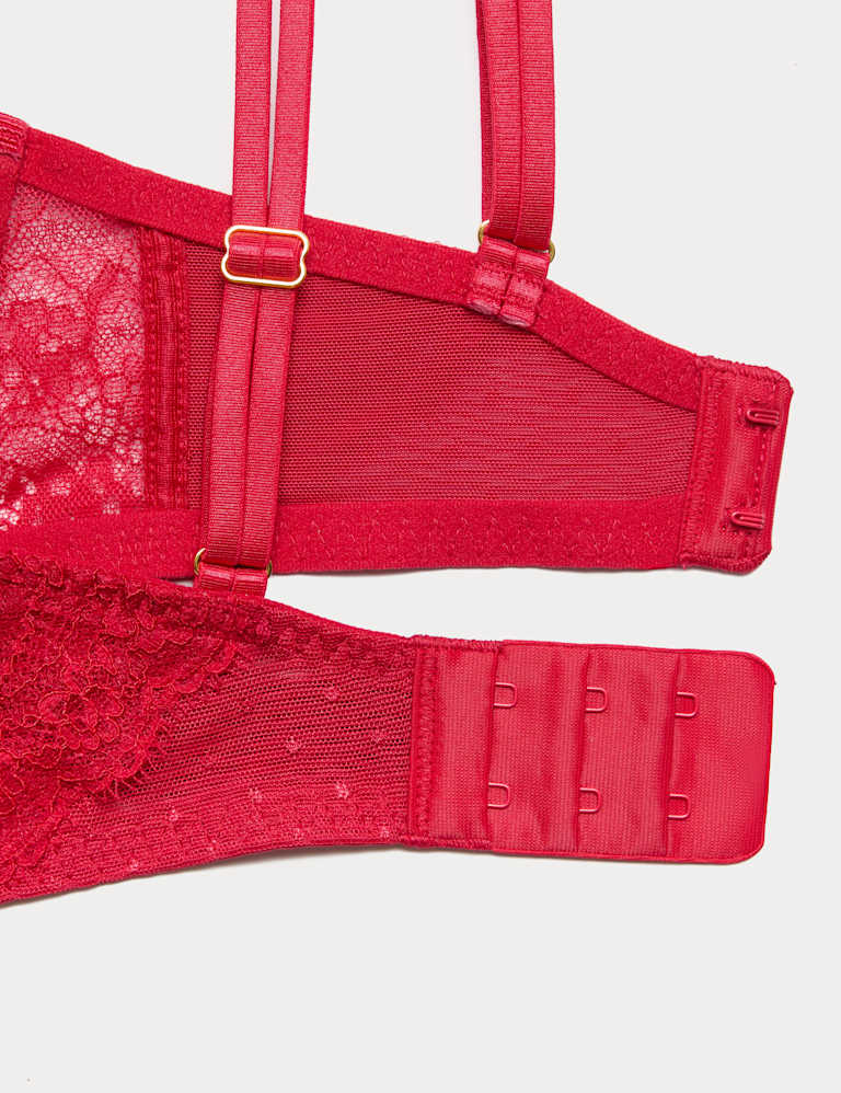 Ida Lace Wired Plunge Bra Set F-H 6 of 6