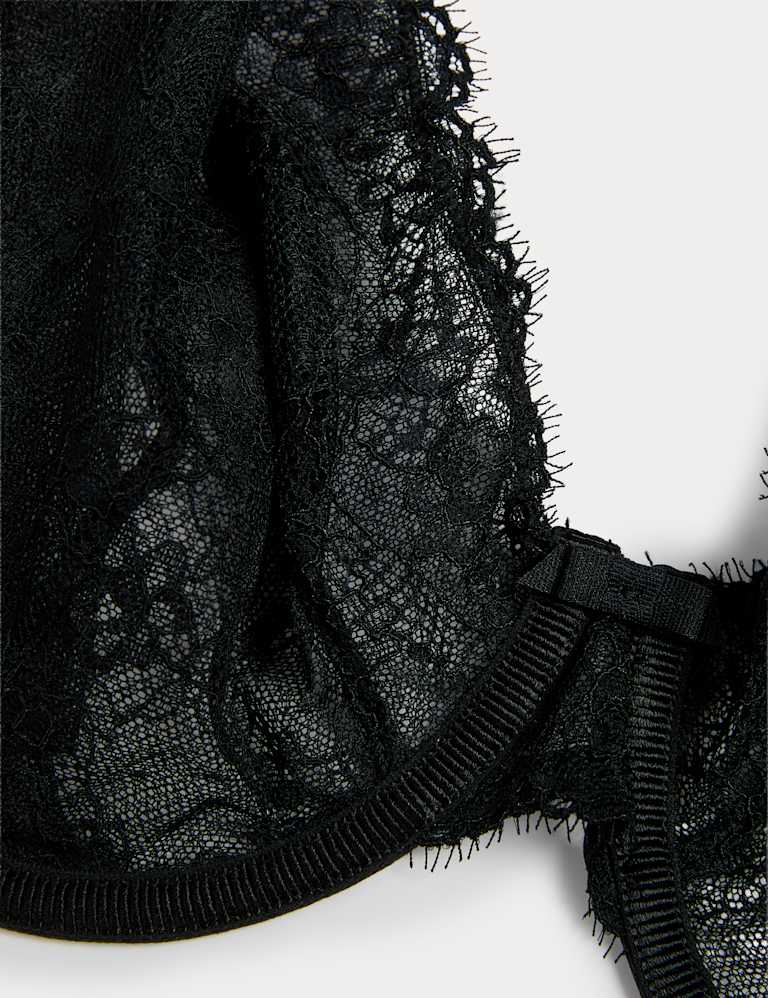 Ida Lace Wired Plunge Bra Set F-H 4 of 6