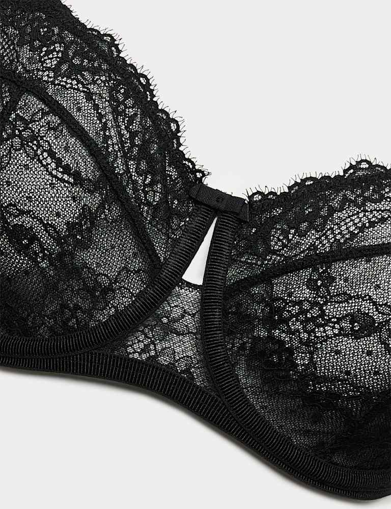 Ida Lace Wired Balcony Bra Set F-H 4 of 6