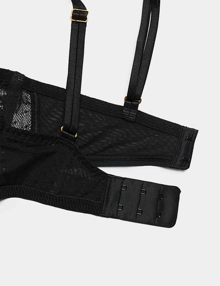 Ida Lace Wired Balcony Bra Set F-H 6 of 6