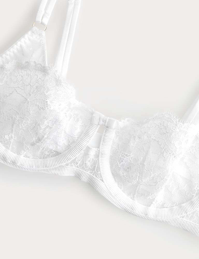Ida Lace Wired Balcony Bra Set A-E 5 of 6