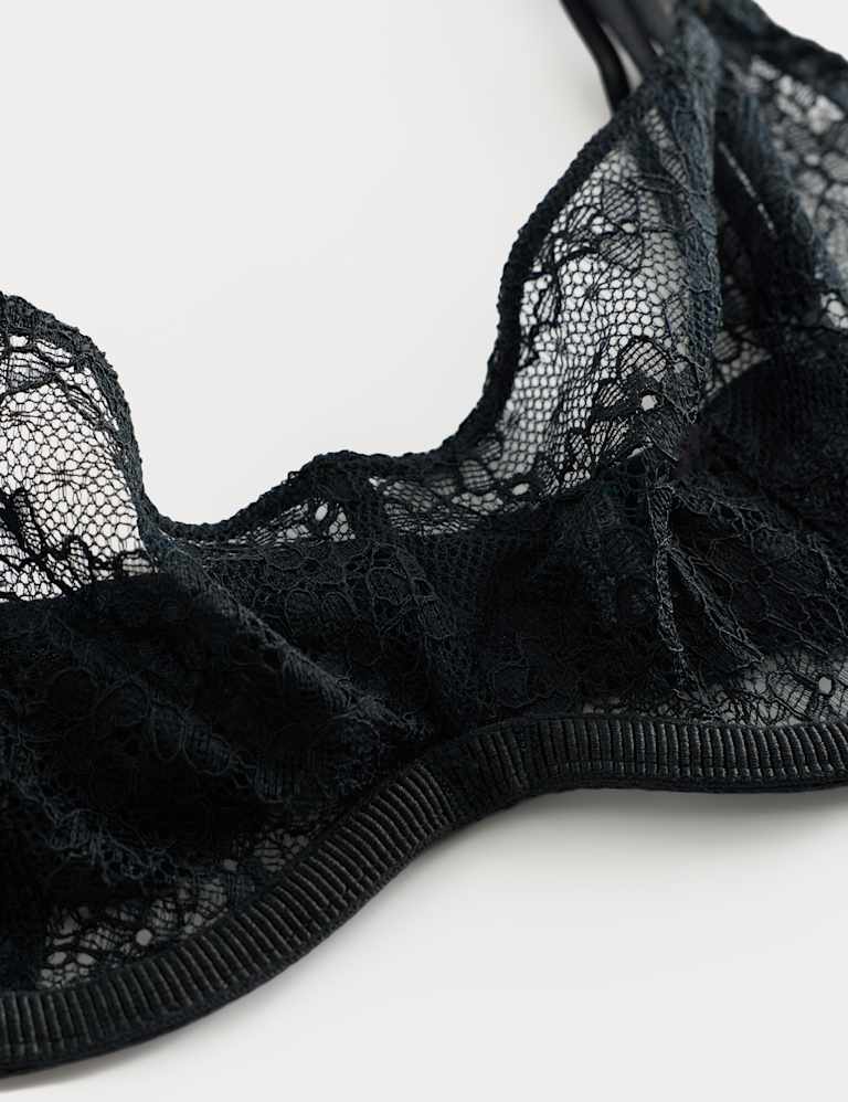 Ida Lace Wired Scoop Bra Set A-E 3 of 5