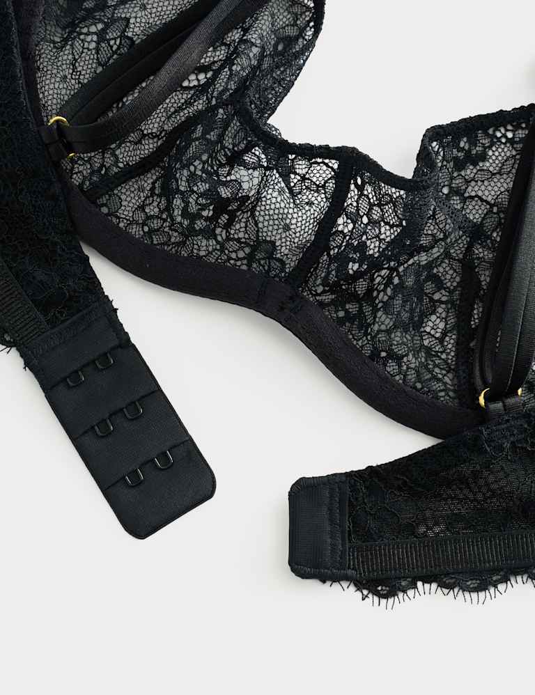 Ida Lace Wired Scoop Bra Set A-E 5 of 5