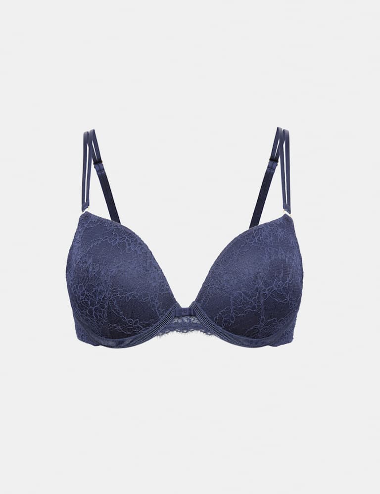 Ida Lace Wired Push-Up Plunge Bra Set A-E 2 of 6