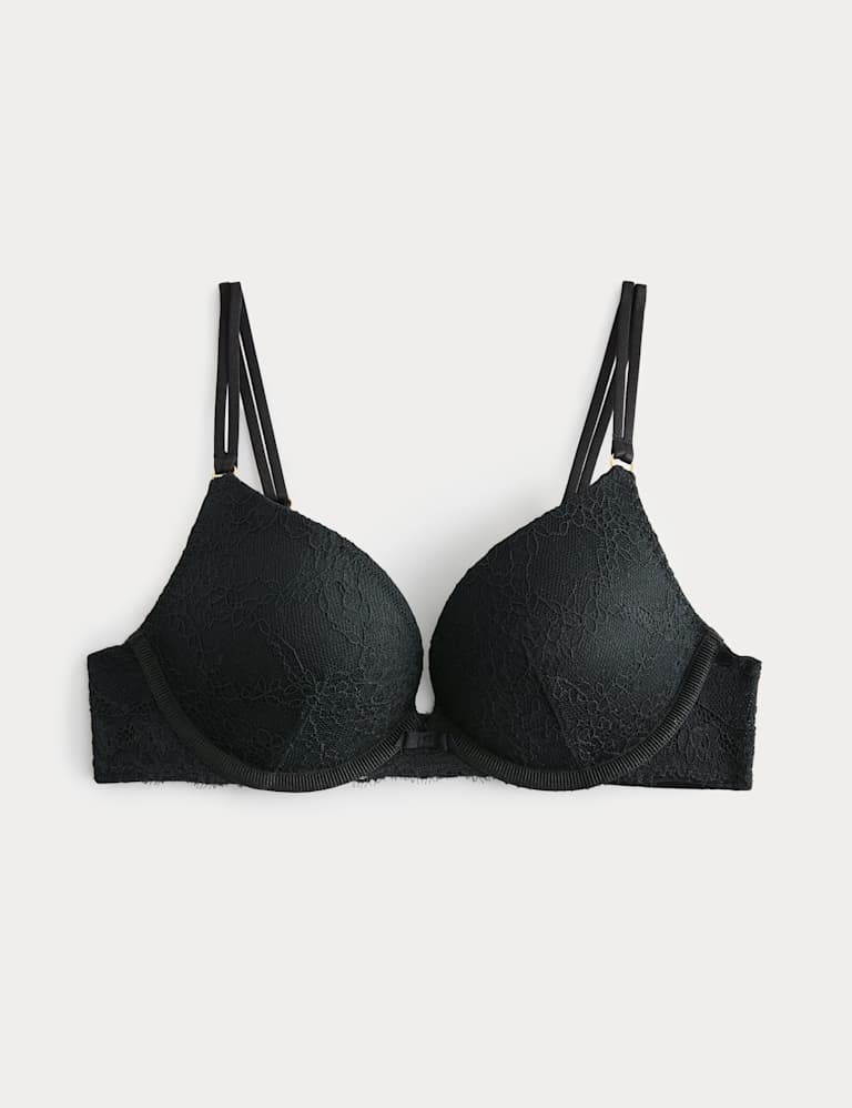 Ida Lace Wired Push-Up Plunge Bra Set A-E 2 of 6