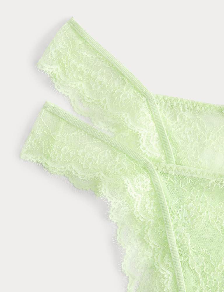 Ida Lace Wired Push-Up Plunge Bra Set A-E 5 of 6