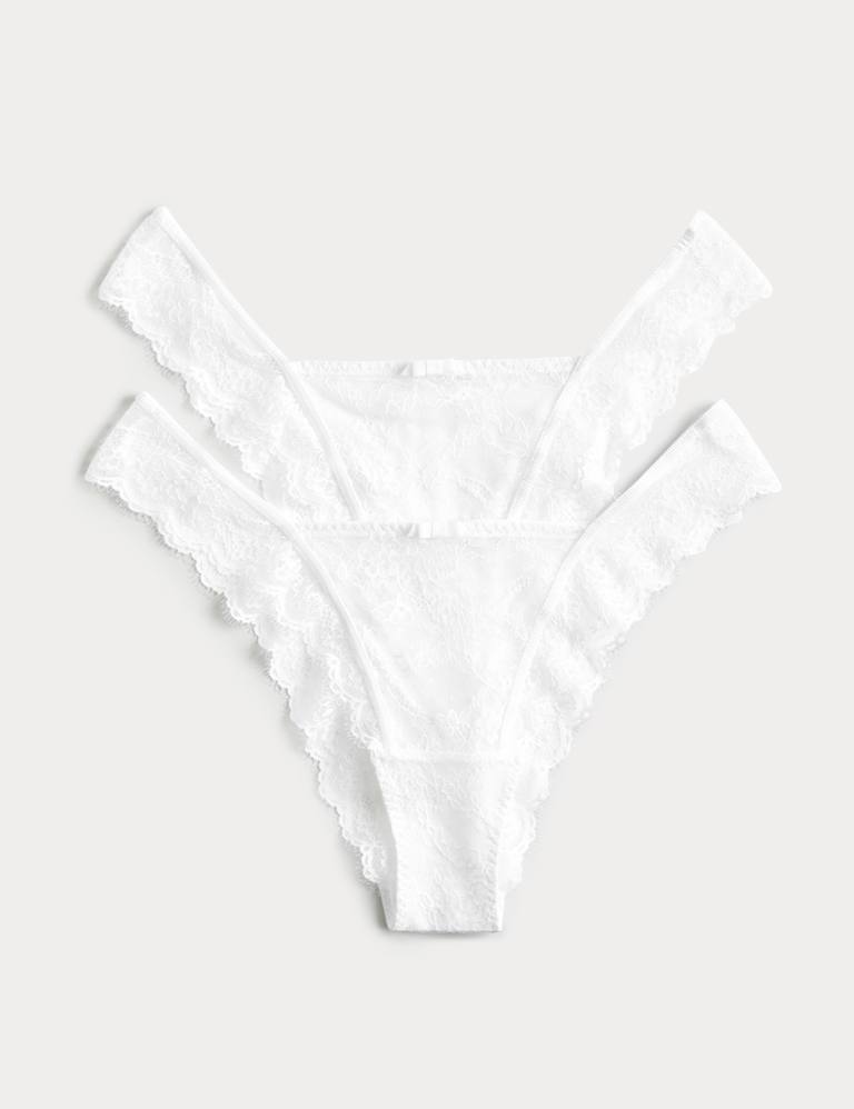 Ida Lace Wired Demi Cup Bra Set A-E 1 of 6