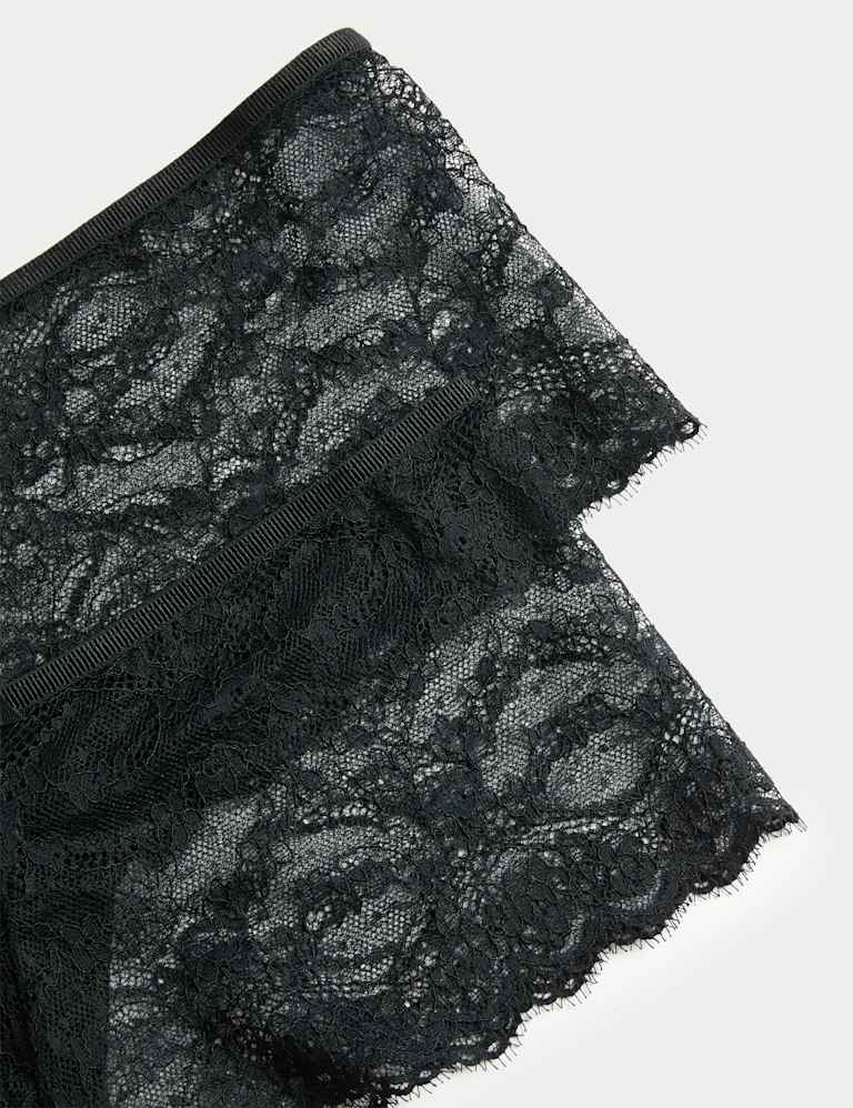 Ida Lace Non Wired Plunge Bra Set A-E 5 of 6