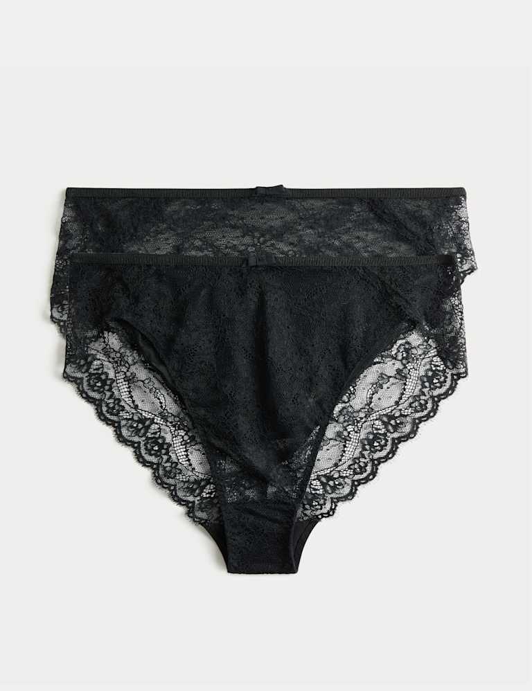 Ida Lace Non Wired Plunge Bra Set A-E 1 of 6